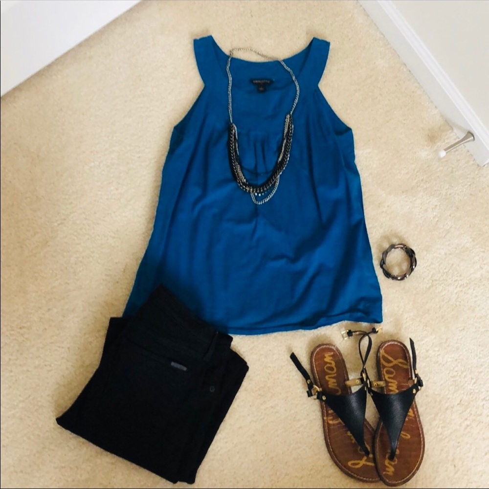 Banana Republic Bright Blue Blouse